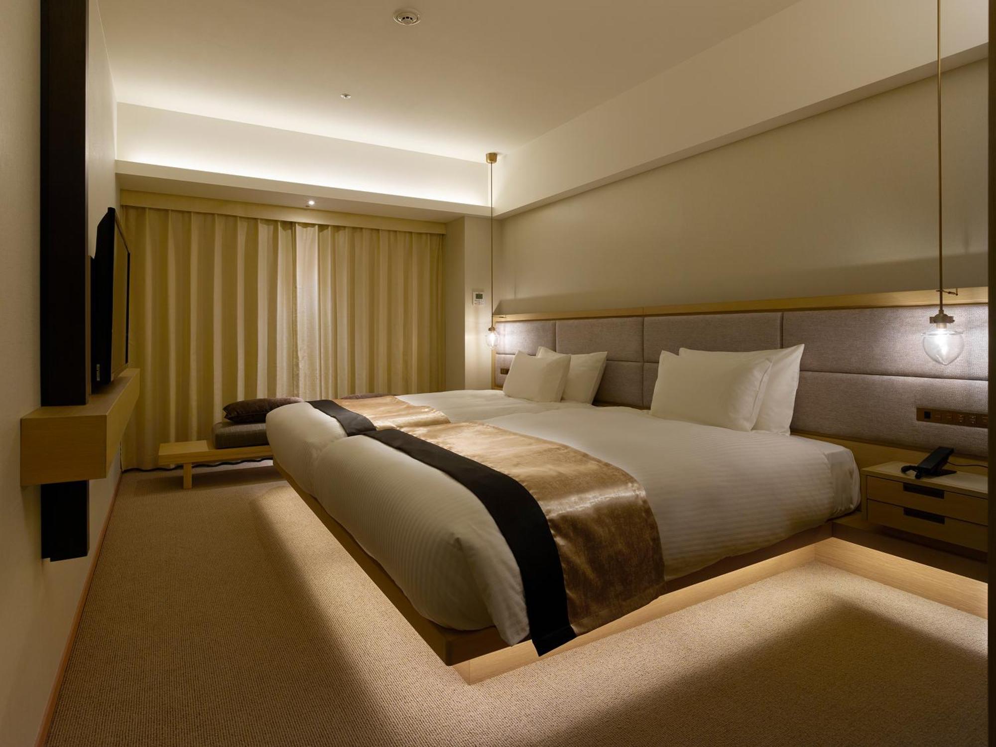 Hotel The Celestine Kyoto Gion Exterior foto A room at the hotel